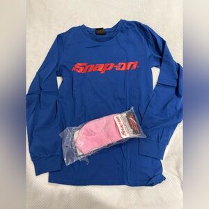 snap-on shirt and socks